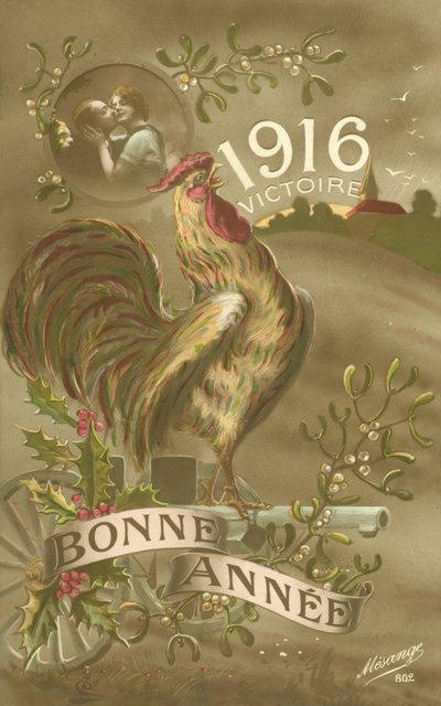 Godt nytår, 1916, sejr af French School